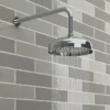 Trafalgar Traditional Twin Concealed Thermostatic Shower Valve Inc. 8" Apron Fixed Head -Shower Essence tsvpk04 n d3