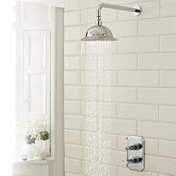 Nuie Concealed Traditional Thermostatic Twin Shower Valve 3 Nuie Concealed Traditional Thermostatic Twin Shower Valve
