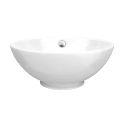 Venice Floating Basin Shelf (Gloss Grey - 1200mm Wide) Incl. 2 Round Basins -Shower Essence v12ggslf2rb d2