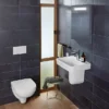 Villeroy & Boch Villeroy And Boch O.novo Square 1TH Washbasin + Semi Pedestal