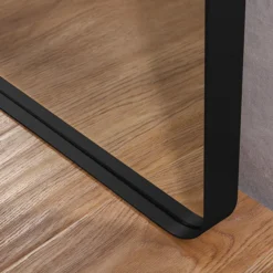 Venice Black Frame 500 X 750mm Rectangular Mirror -Shower Essence venbf5075 d1