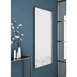 Venice Black Frame 1200 X 700mm Rectangular Mirror -Shower Essence venbf6080 d1 2