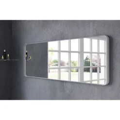 Venice White Frame 1500 X 500mm Rectangular Mirror -Shower Essence venwf1550 l