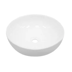Sol Round Counter Top Basin 0TH - 405mm Diameter -Shower Essence ves006 detail2