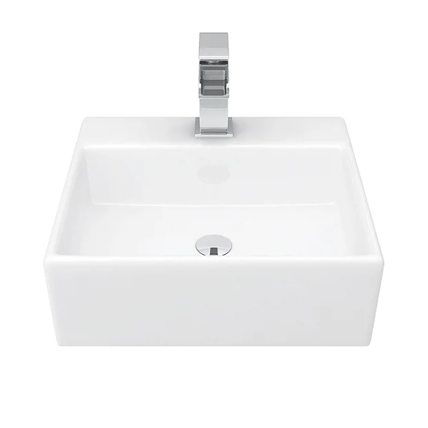 Cubetto 340 X 295mm Wall Hung Small Cloakroom Basin 1TH 6 Cubetto 340 X 295mm Wall Hung Small Cloakroom Basin 1TH - Image 4