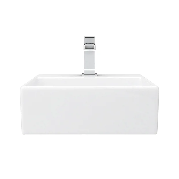 Cubetto 340 X 295mm Wall Hung Small Cloakroom Basin 1TH 7 Cubetto 340 X 295mm Wall Hung Small Cloakroom Basin 1TH - Image 5