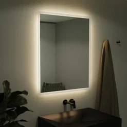 Venice 800 X 1200mm Rectangular LED Illuminated Anti-Fog Bathroom Mirror -Shower Essence vn6080mir d1