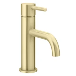 Venice 900mm Wall Hung Basin With Brushed Brass Towel Rail Frame Inc. Tap + Bottle Trap -Shower Essence vn9bbfrmt d2