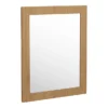 Valencia Naturale Oak Effect Framed Mirror 550 X 700mm 2 Valencia Naturale Oak Effect Framed Mirror 550 X 700mm -Shower Essence vnat55m d2