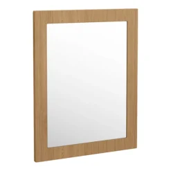 Valencia Naturale Oak Effect Framed Mirror 550 X 700mm
