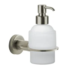 Venice Brushed Nickel Wall Mounted Soap Dispenser