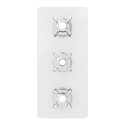 Astoria Traditional Triple Concealed Thermostatic Shower Valve