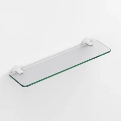 Venice White 500mm Glass Shelf