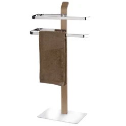 Wenko - Samona Standing Towel Stand - Nature