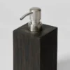 Wooden Soap Dispenser Dark Oak -Shower Essence wspdo d2n