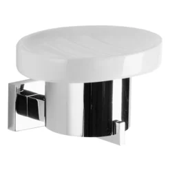 Crosswater - Zeya Ceramic Soap Dish And Holder
